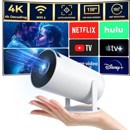 CineBeam Pro™ – Mini Proyector 4K Ultra HD