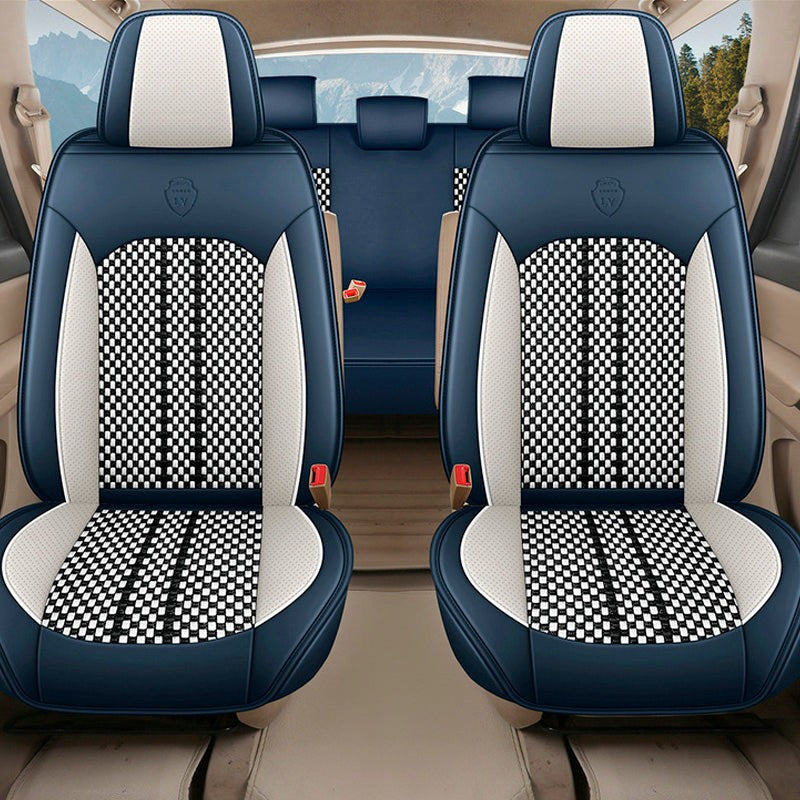 AutoLux™ Funda para Auto en Cuero Legítimo con AirBag + 3 Regalos